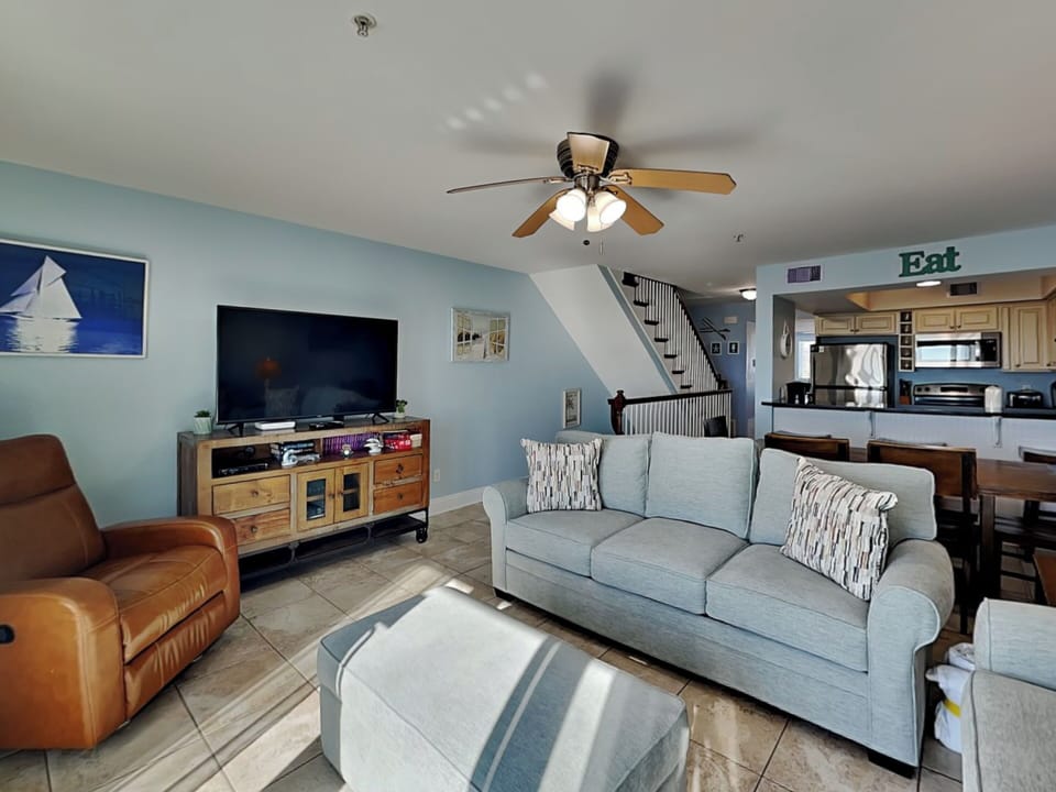 Living Area - TV - Second Floor