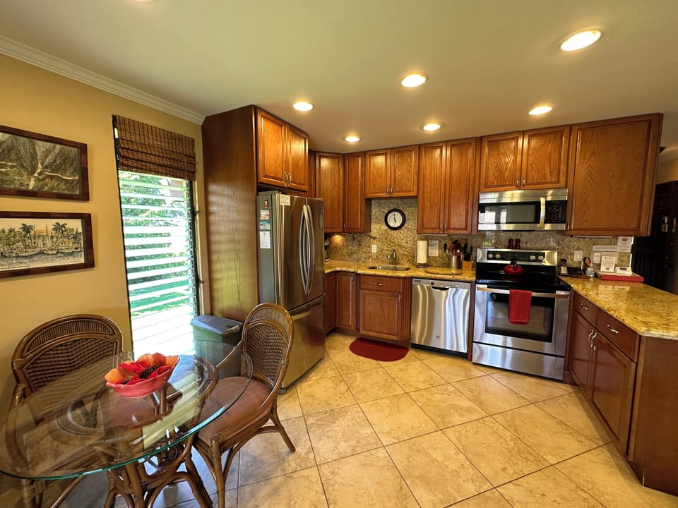 Kitchen and Kitchen Table