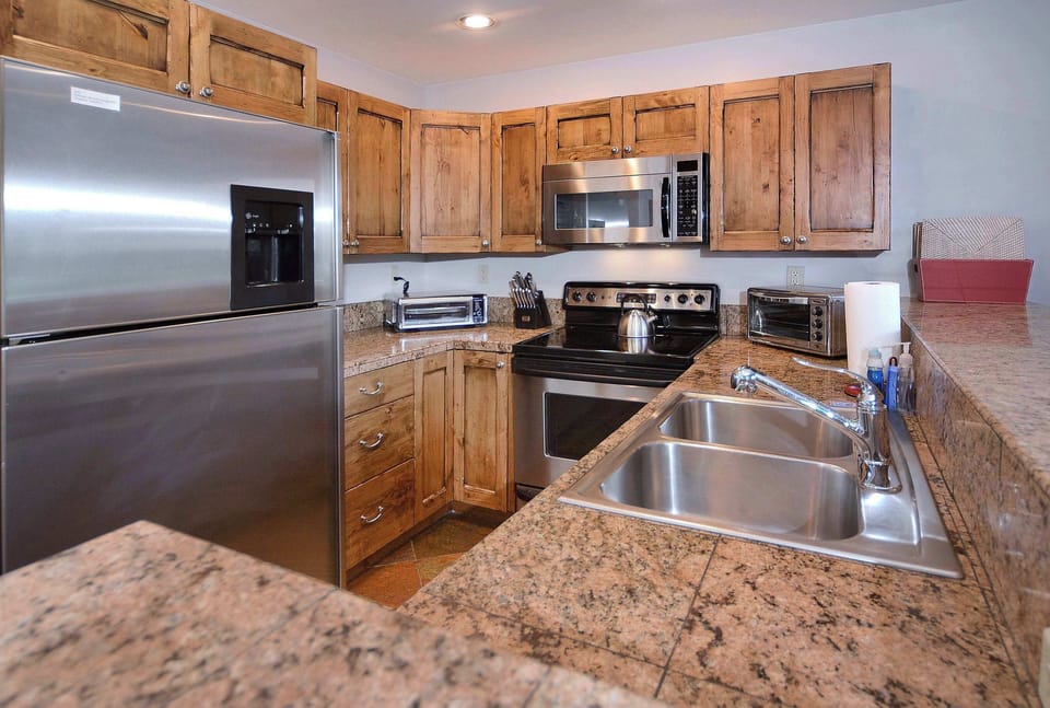 Well stocked kitchen