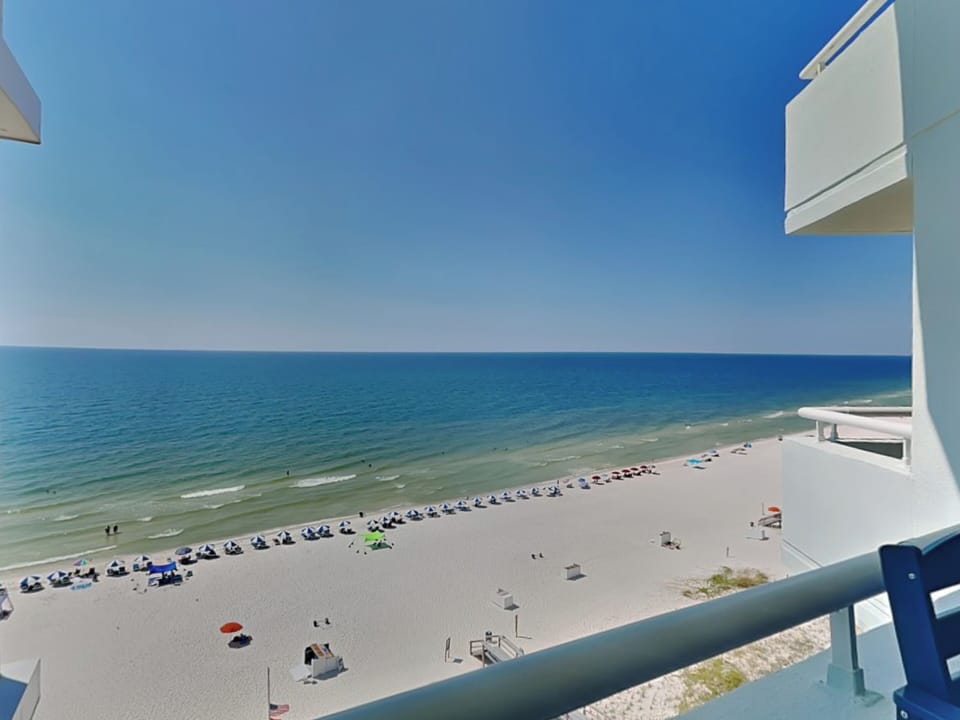 Gulf Front Balcony View