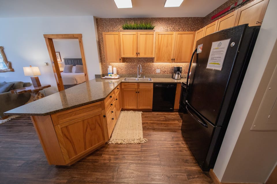 Fully equipped kitchen