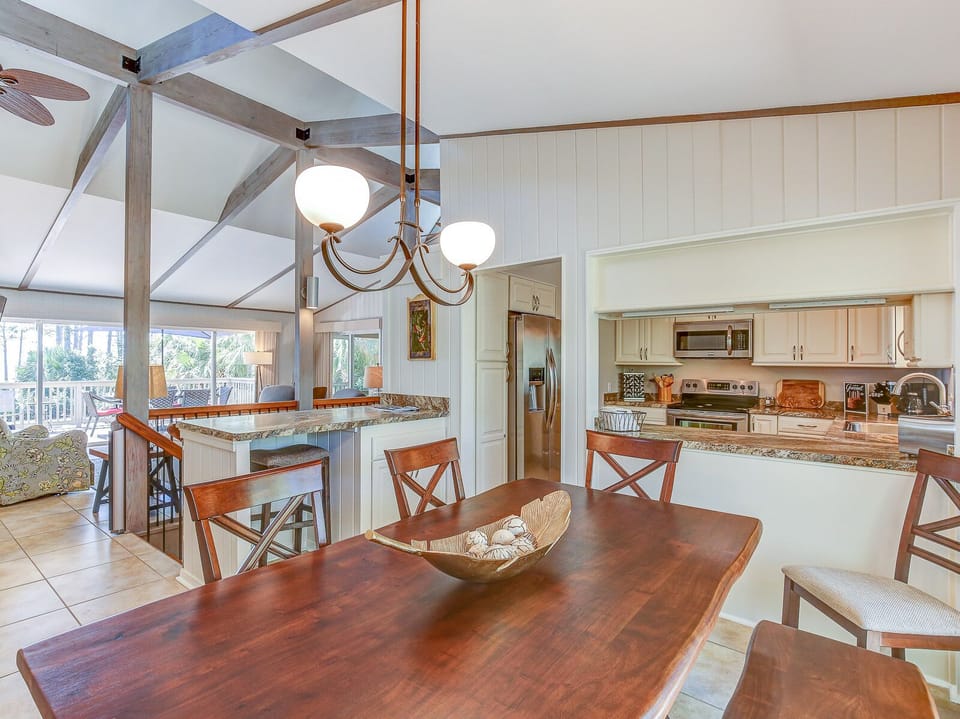 Dining/Kitchen/Living area