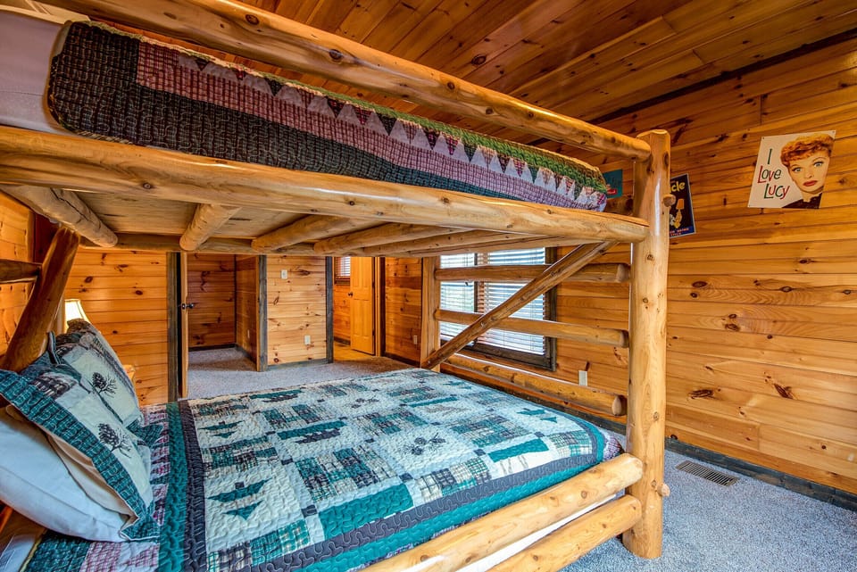 Fifth Bedroom - Queen over Queen Bunk Bed