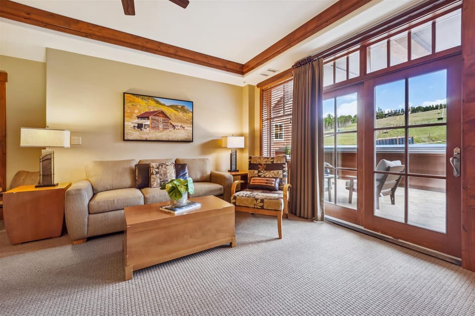 Living Room - One Ski Hill Place 8307 - Breckenridge Vacation Rental