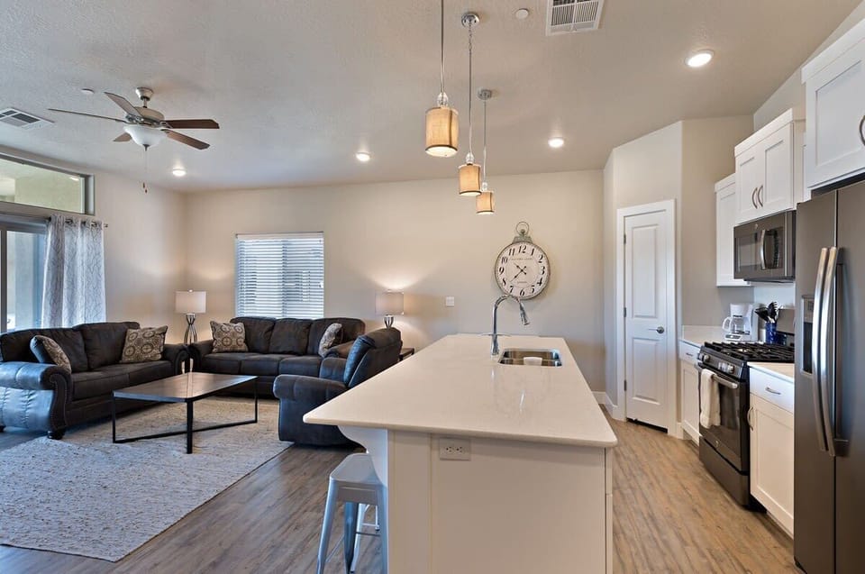 Kitchen with open layout
