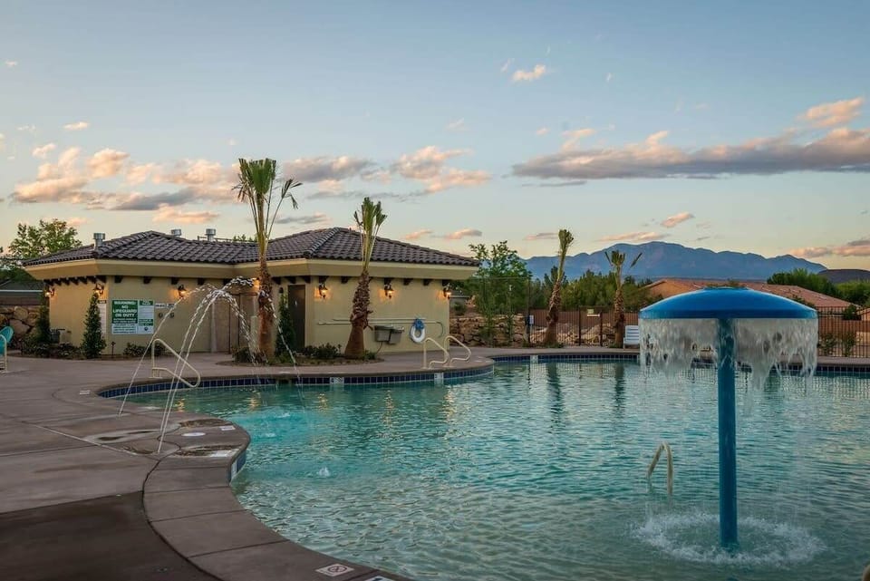 Poolside