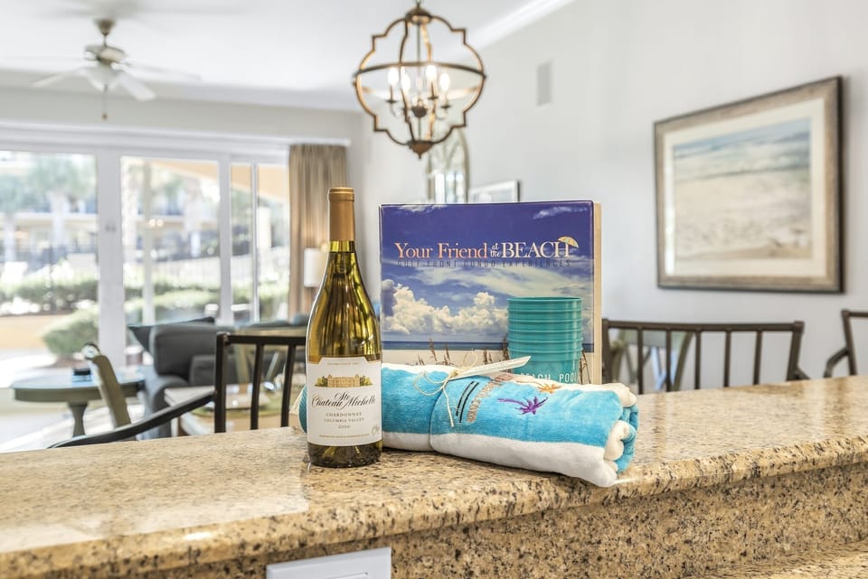 Breakfast Bar - Welcome to the Beach!