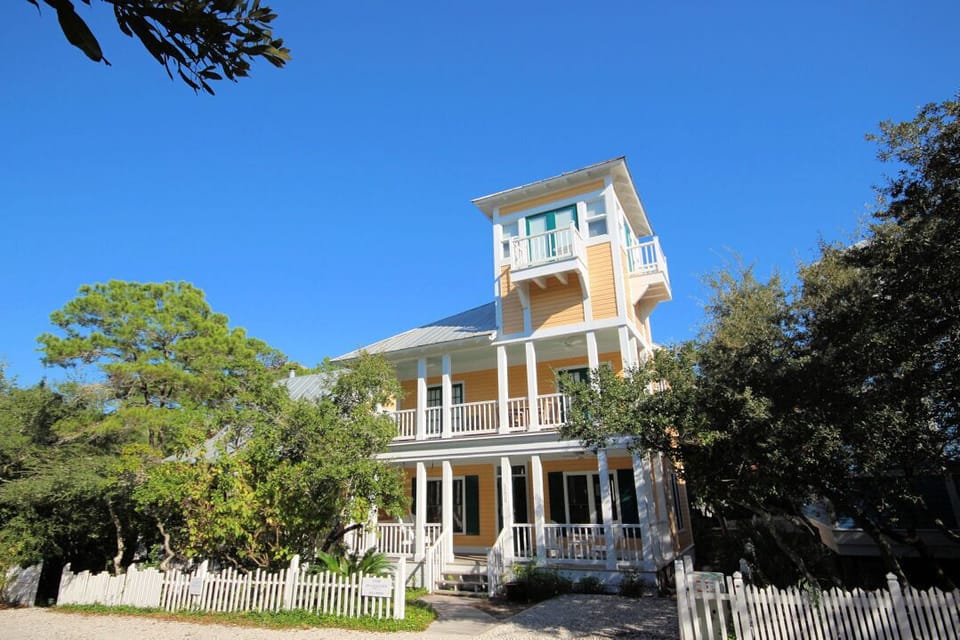 Coquina on Savannah Street in Seaside, Florida