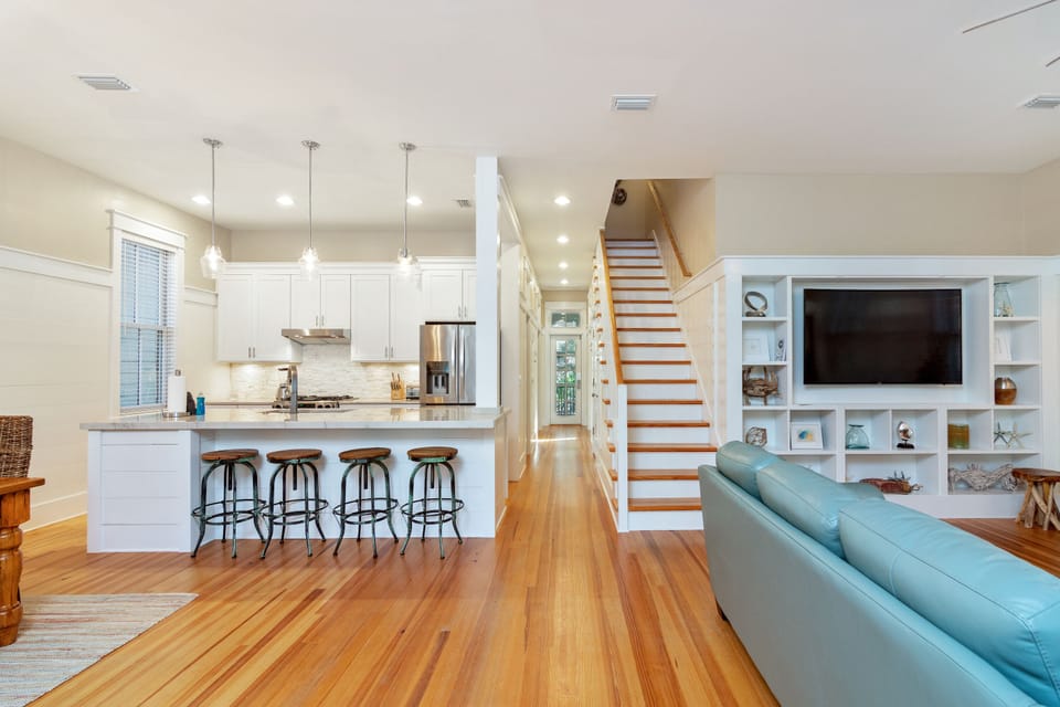 Open Kitchen and living