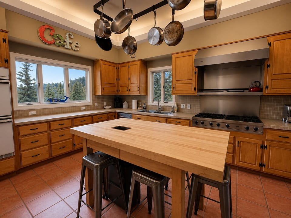 Fully Stocked Gourmet Kitchen