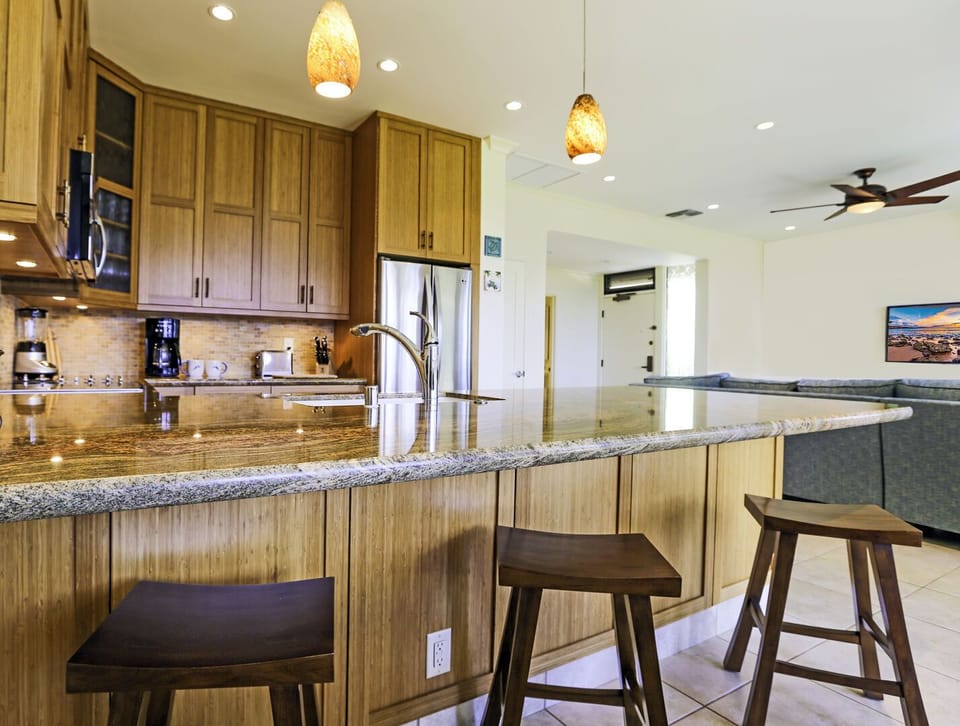 Additional counter seating for 3
