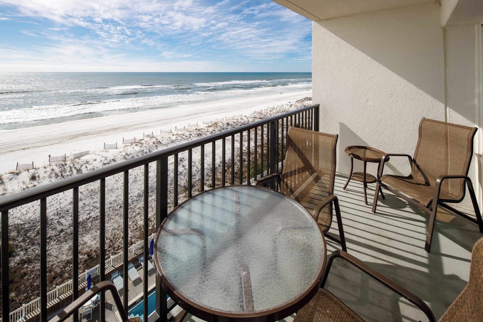 Direct gulf views from the private balcony