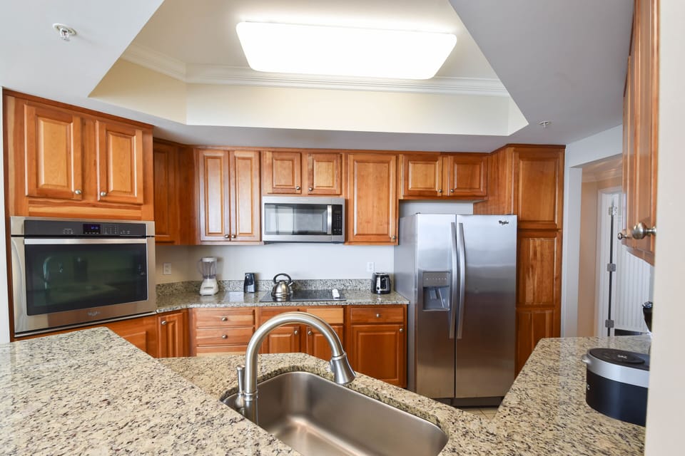 Silver Beach Towers West 1203- Fully Equipped Kitchen