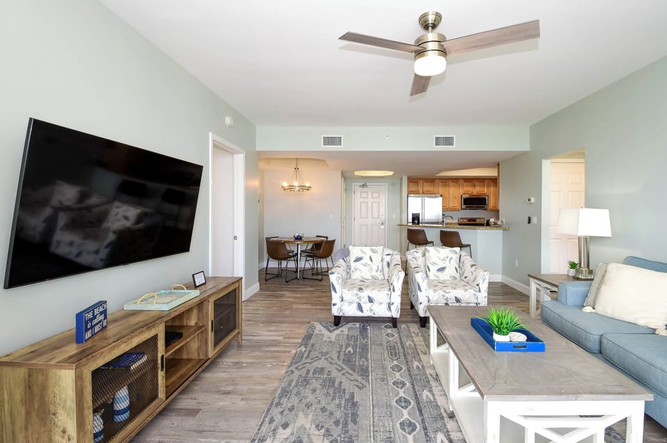 Silver Shells St. Lucia 803 - Open Living Area
