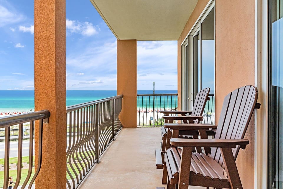 Mediterranea 401A - Miramar Beach - Balcony & Gulf View