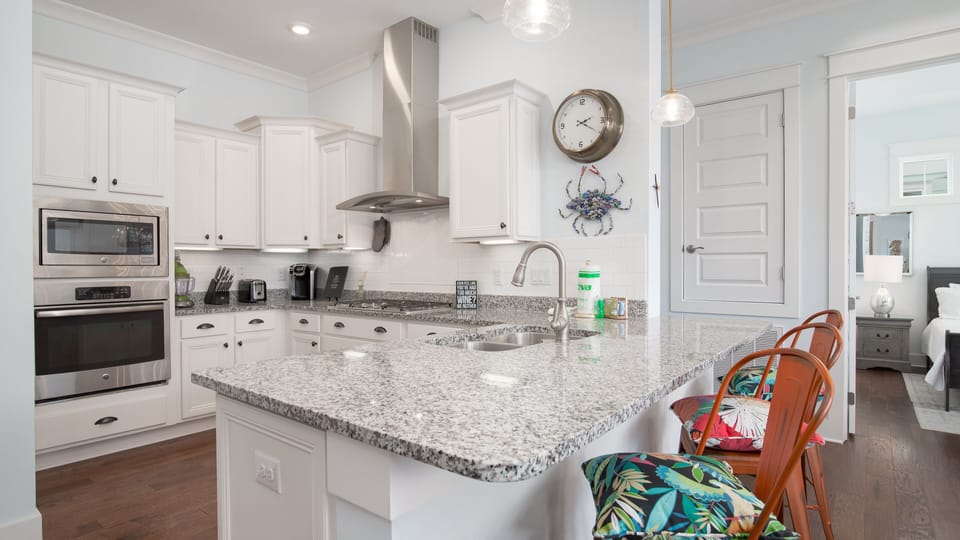 Open Concept Living, Kitchen, and Dining Area
