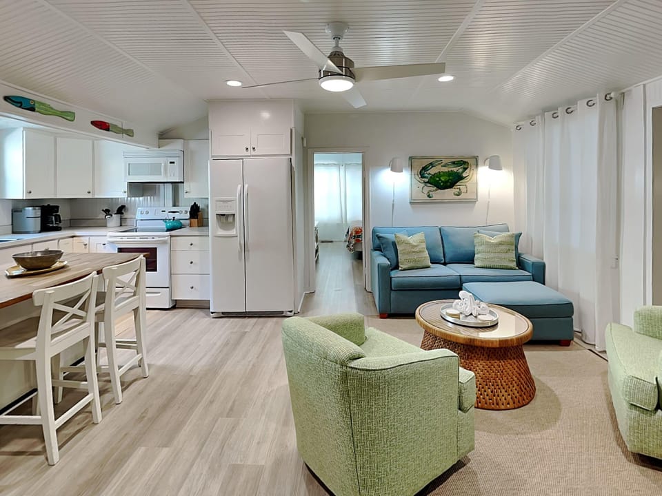 Open Living & Kitchen
