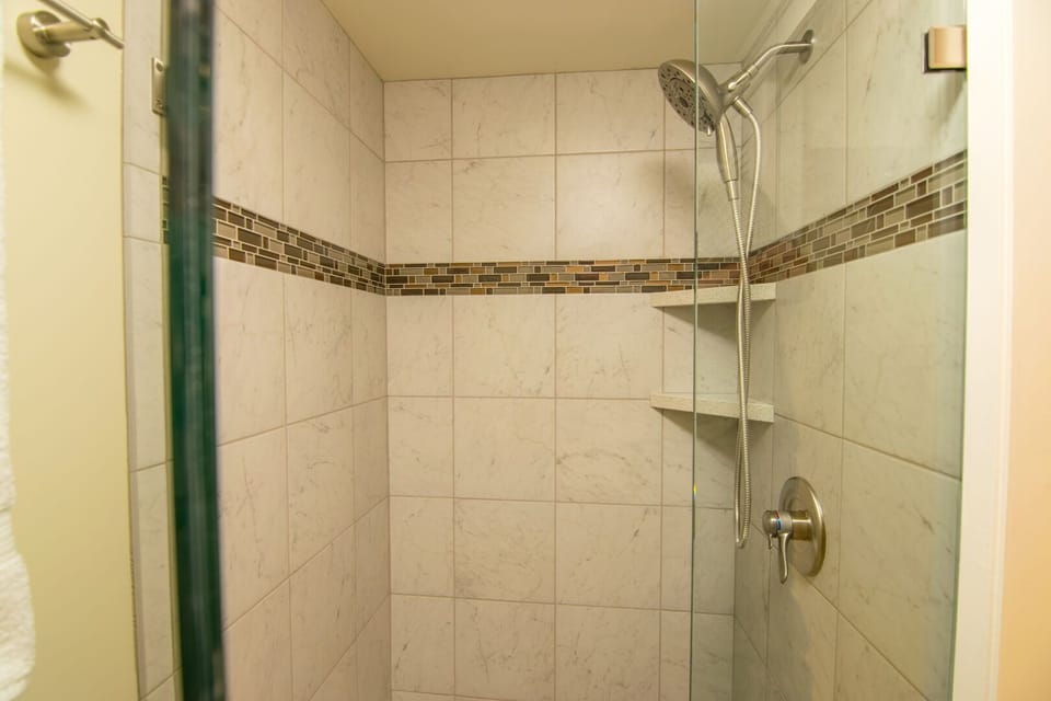 Custom tile shower