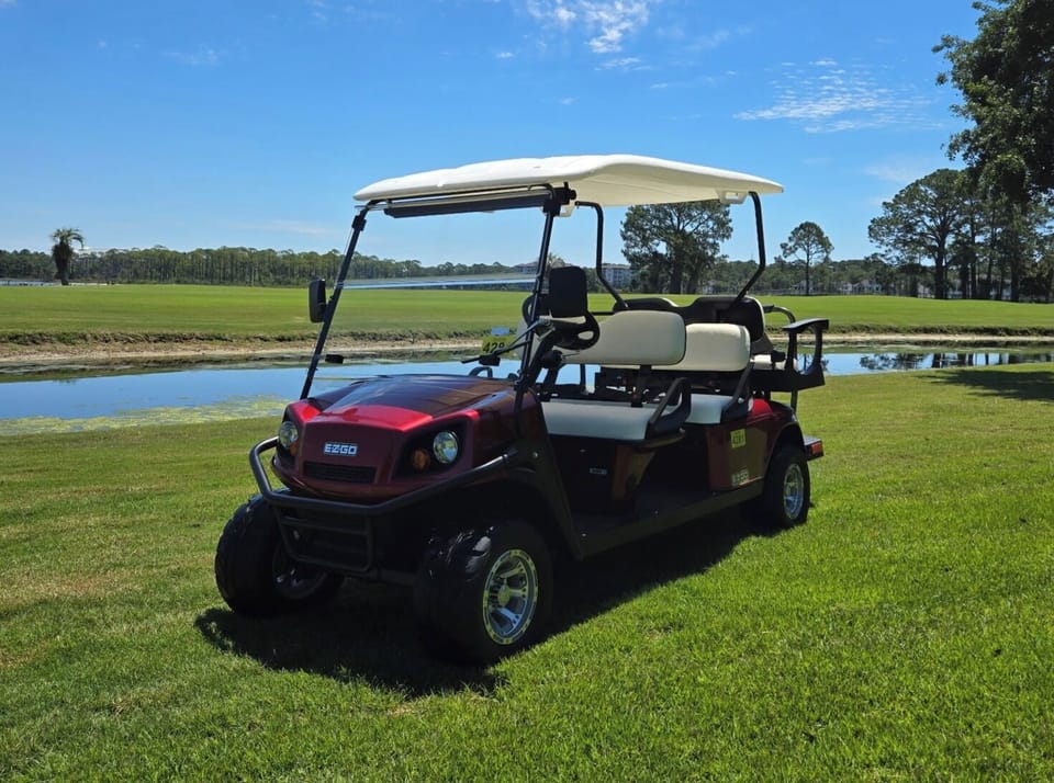 6 Passenger Cart Included!