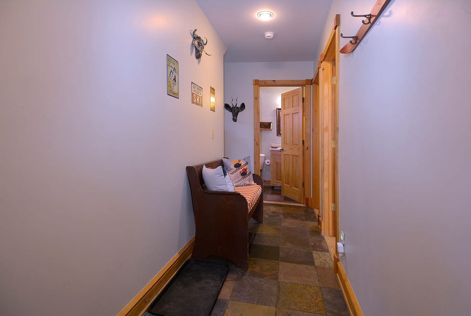 Downstairs hallway