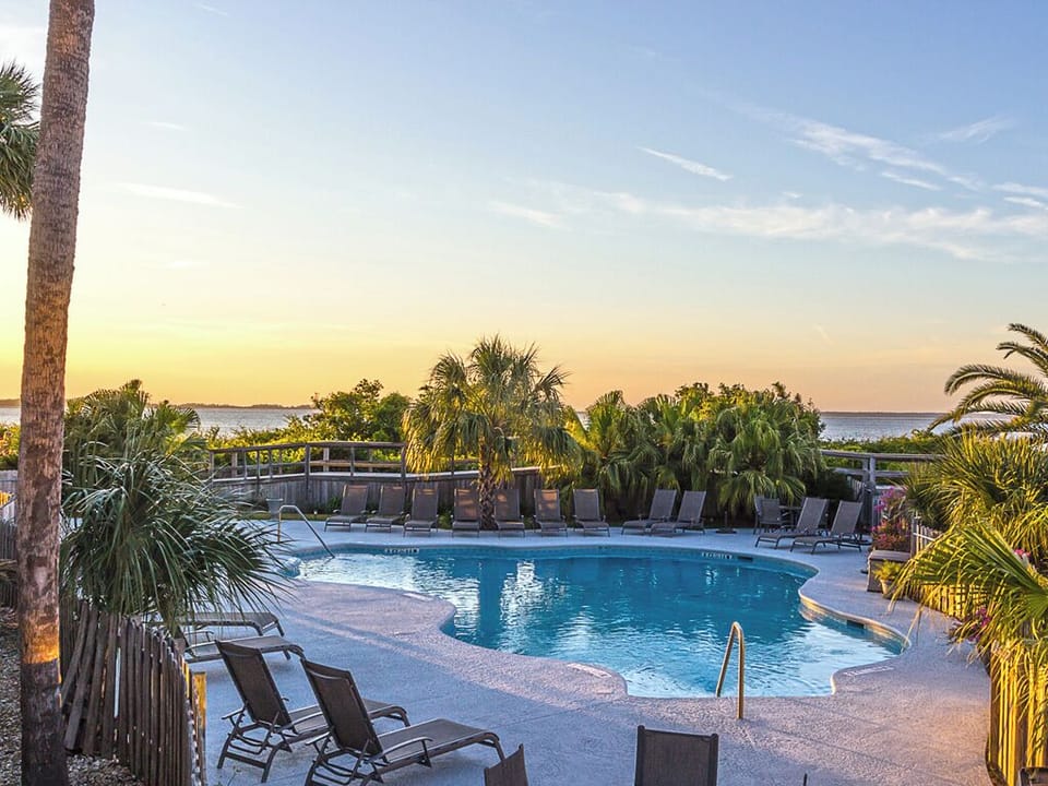 Community Pool - Sunset