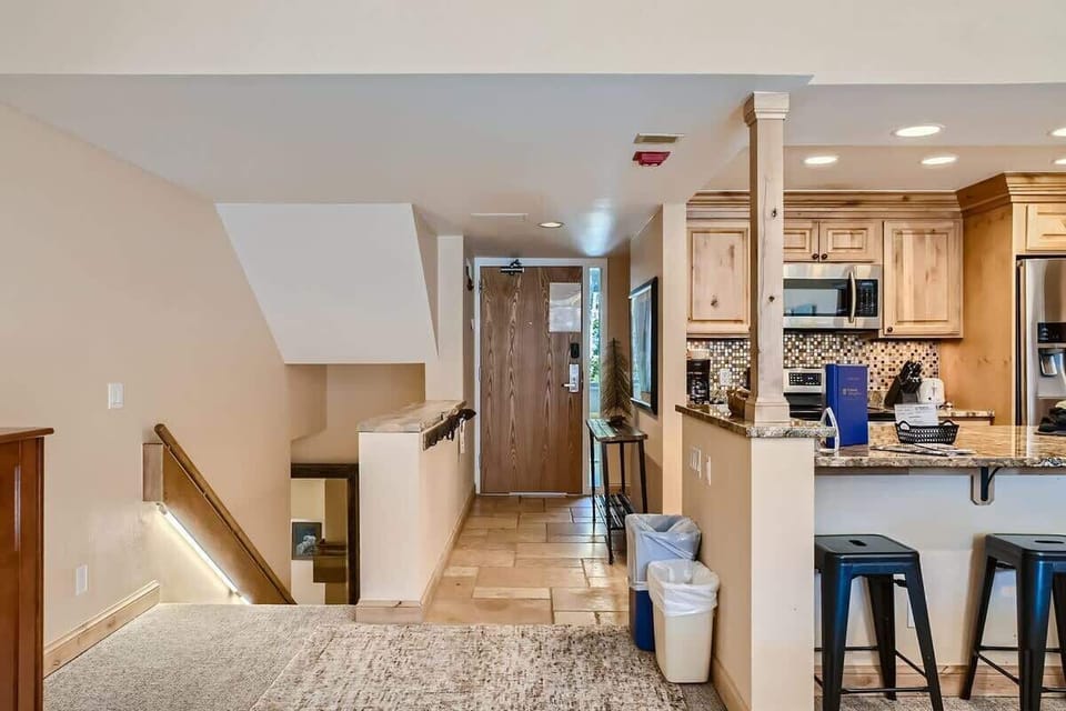 stairs required to main floor of condo