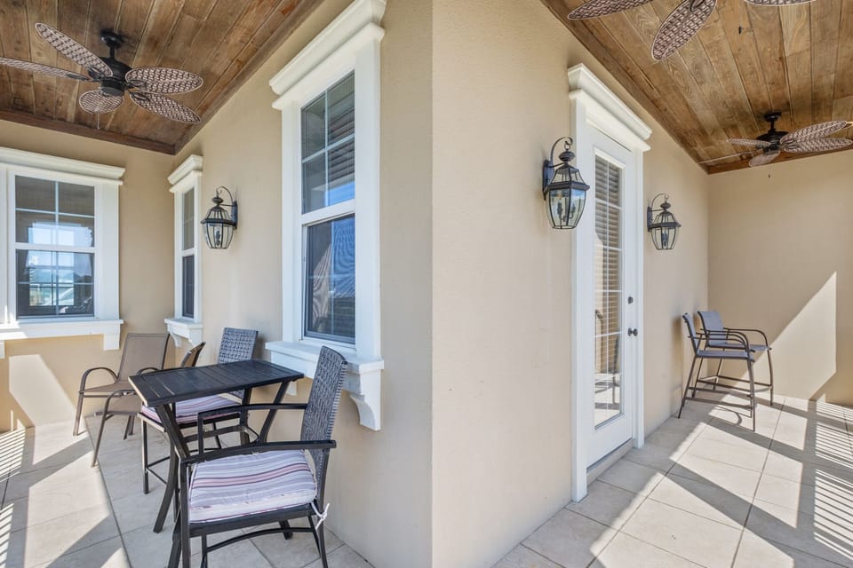Second Floor Balcony