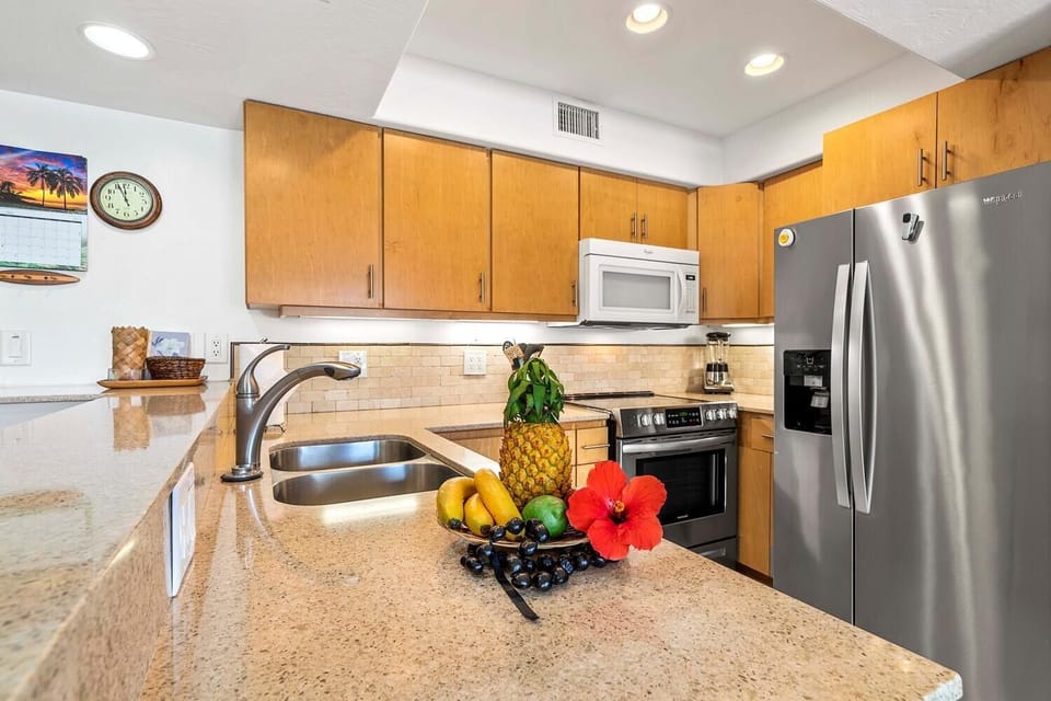 Well-equipped kitchen