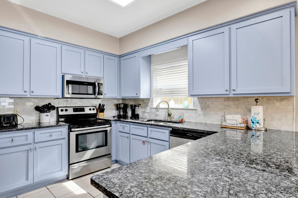 Featuring a fully equipped kitchen for all of your cooking needs