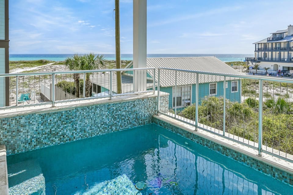 Second Floor: Private Pool with Gulf Views