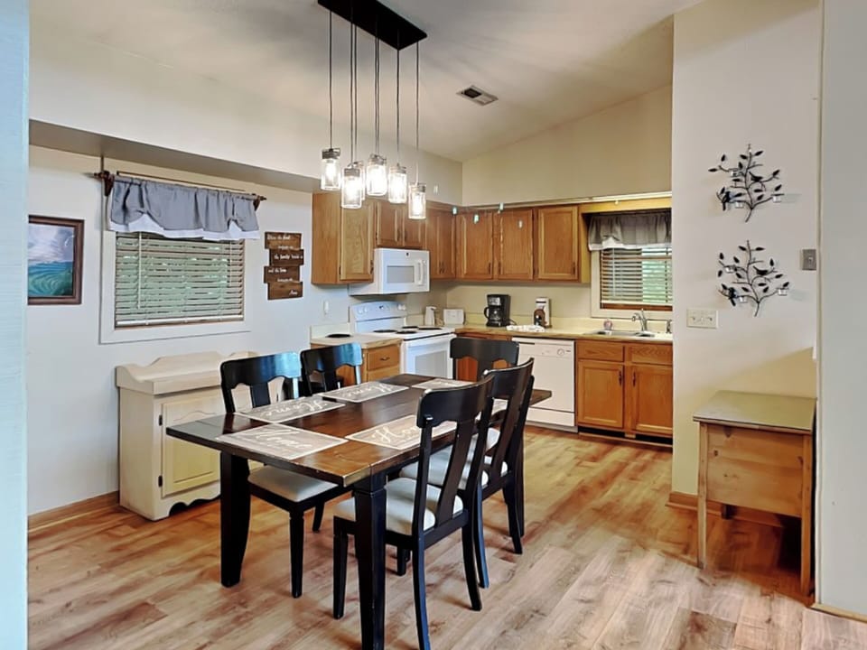 Dining Area with and Fully Equipped Kitchen