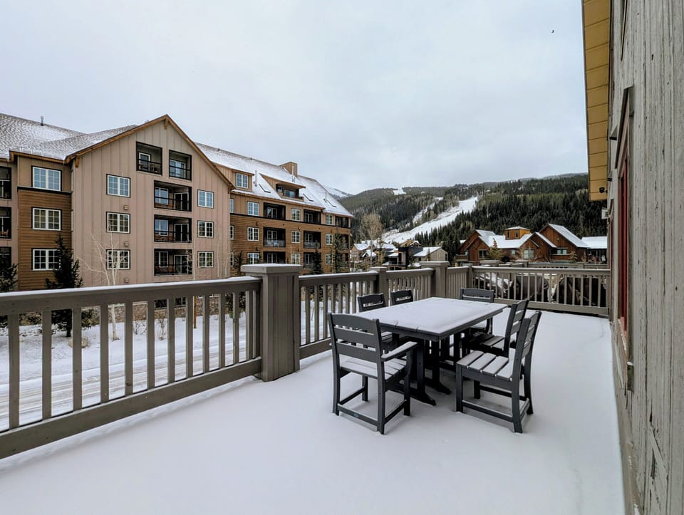 Balcony with amazing views