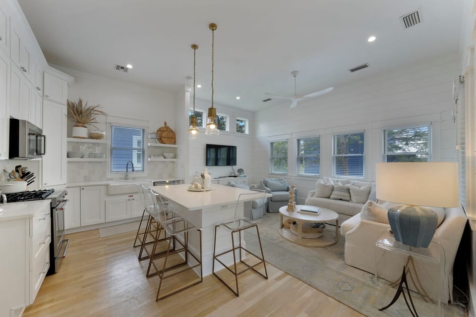 VIEW OF SECOND LEVEL OPEN FLOOR PLAN