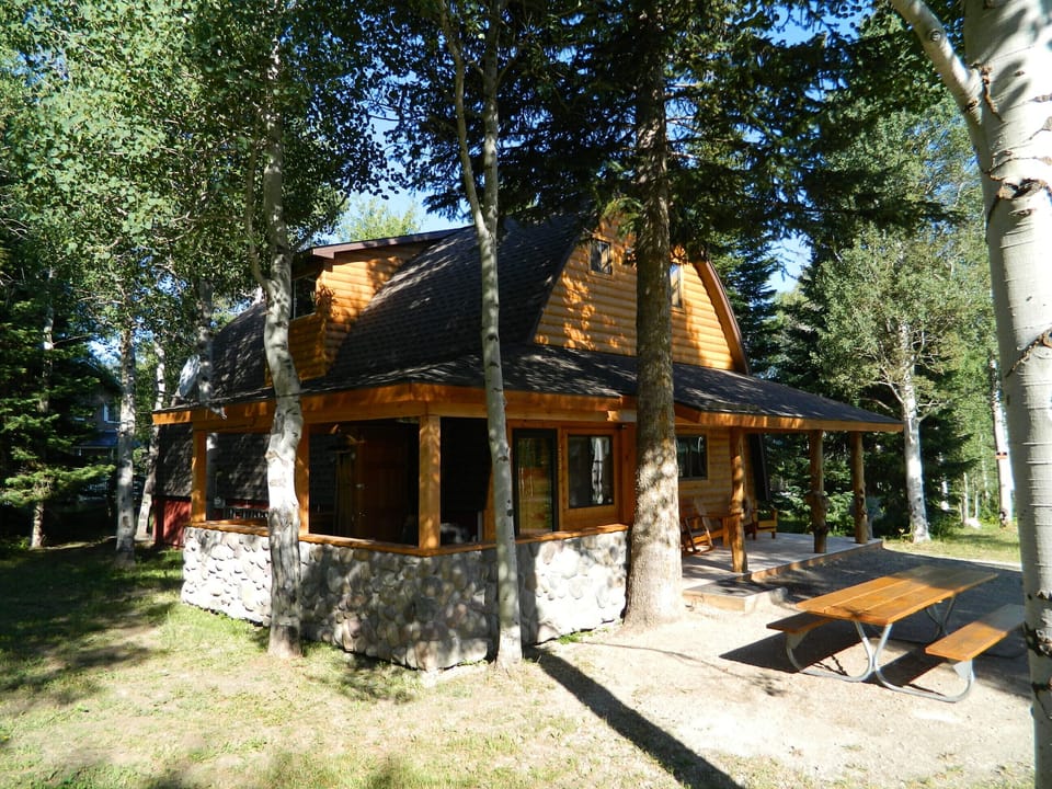 Wooded Bliss One sits in a quiet, woodsy neighborhood.