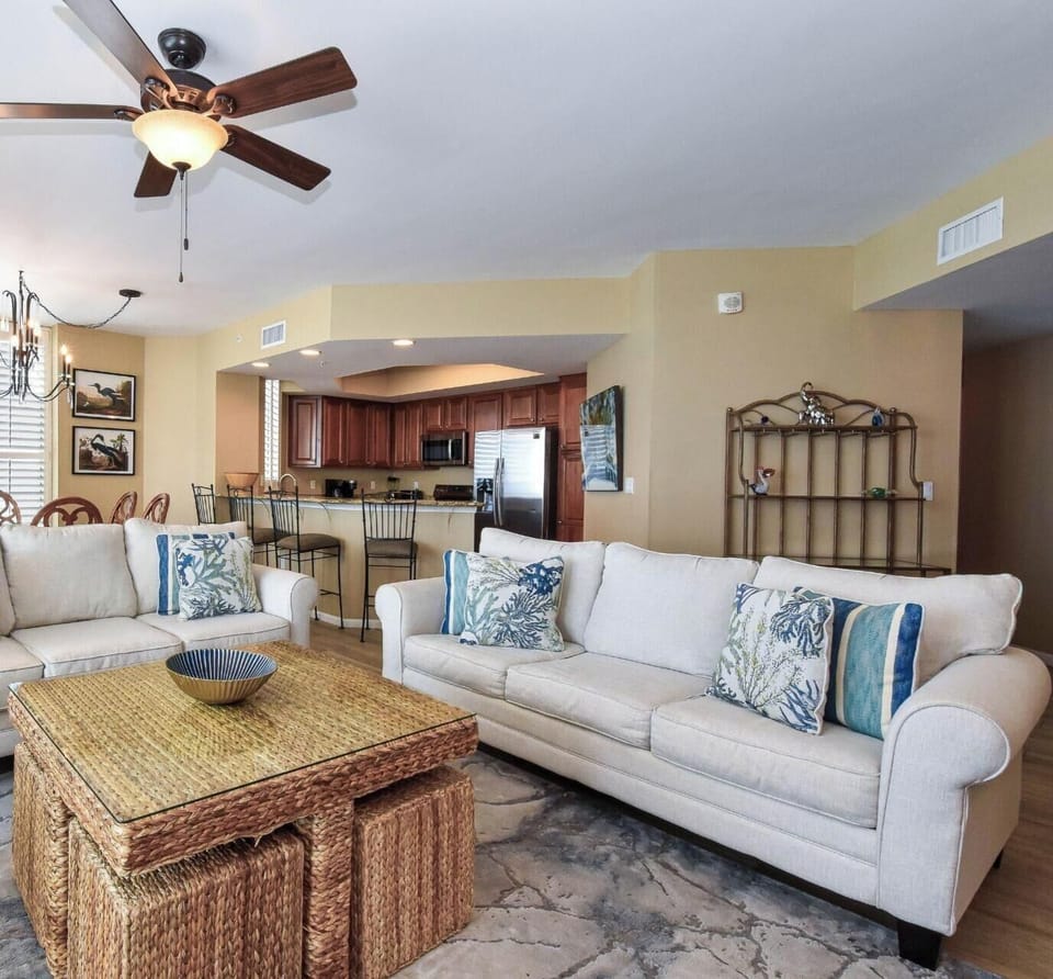 Silver Beach Towers West 1406 - Living Area