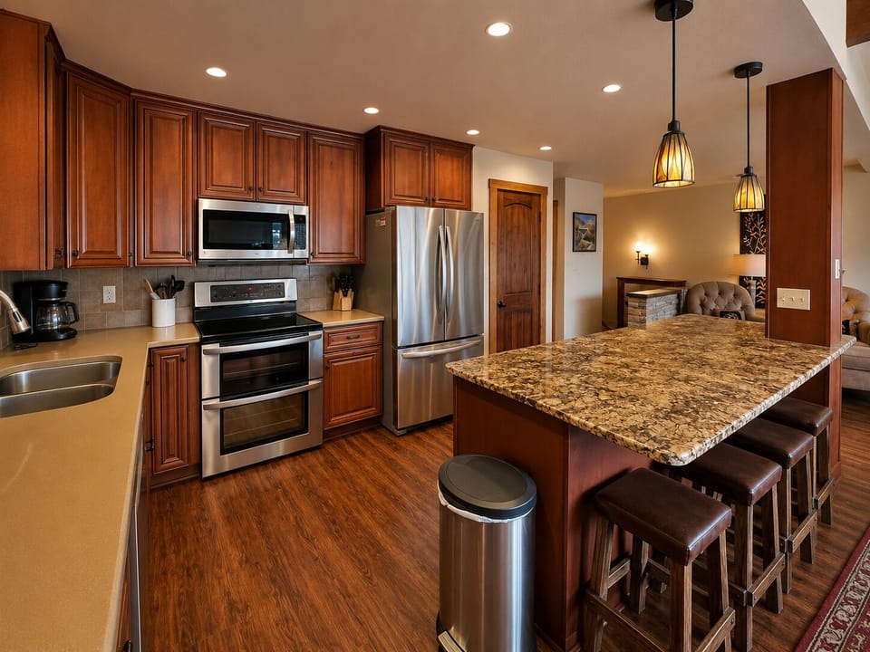 Fully Stocked Kitchen