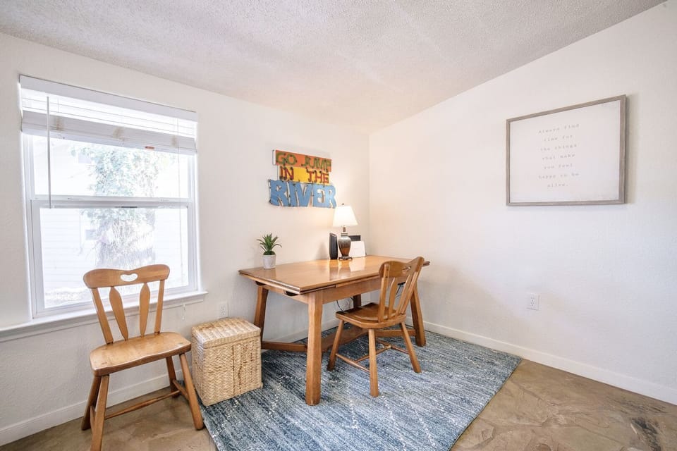 Work station in the second living area