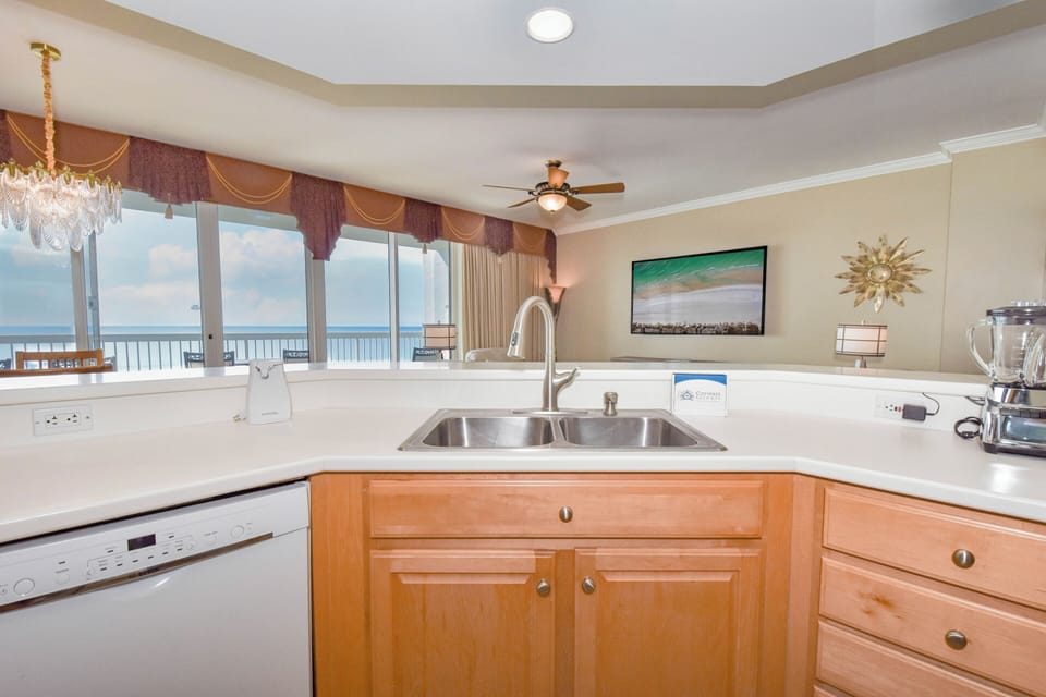 Silver Beach Towers East 704 - View from the Kitchen
