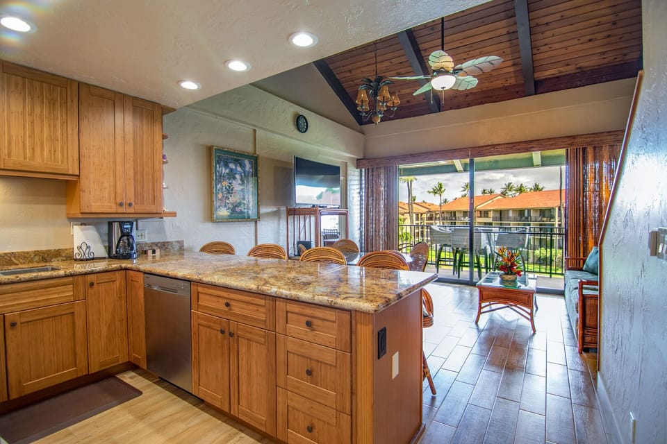 Open floor plan; perfect for families and groups