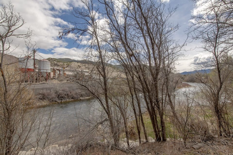Both river and mountain views with some of historic Salida's charm