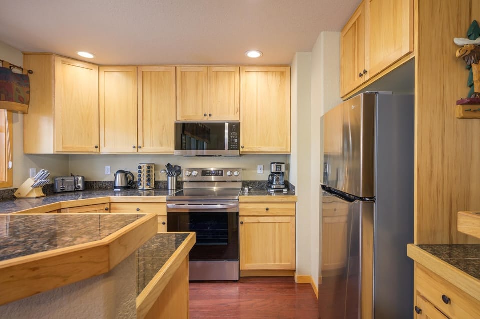 Updated kitchen appliances