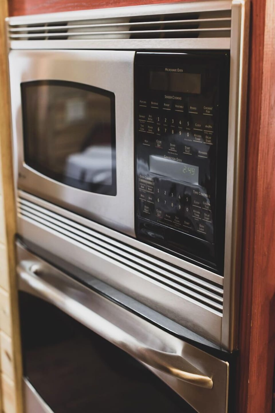 Microwave and Oven