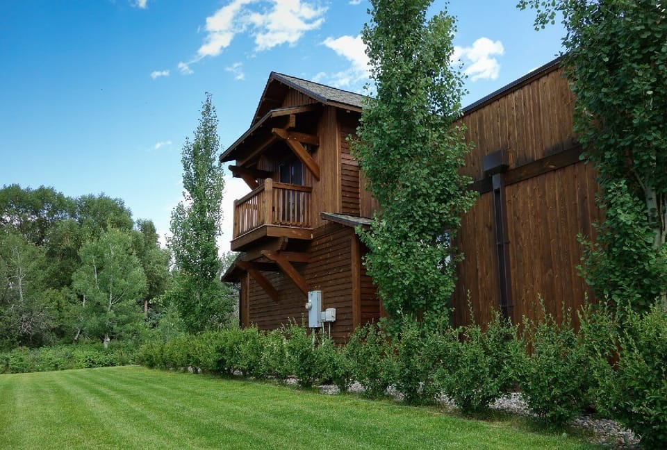 West side of home.