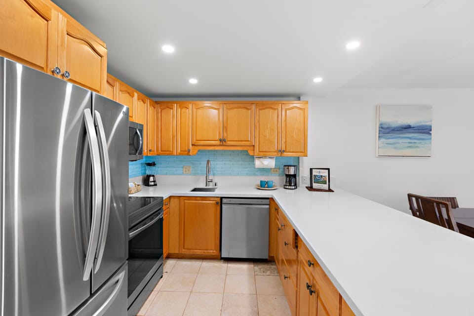 Fully equipped kitchen