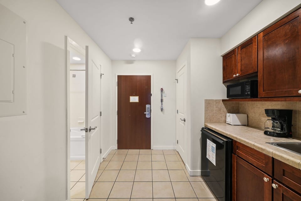 Kitchenette and Front Door
