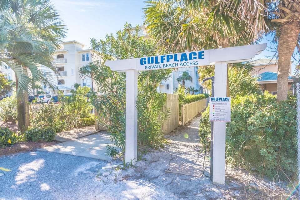 Gulf Place Beach Access