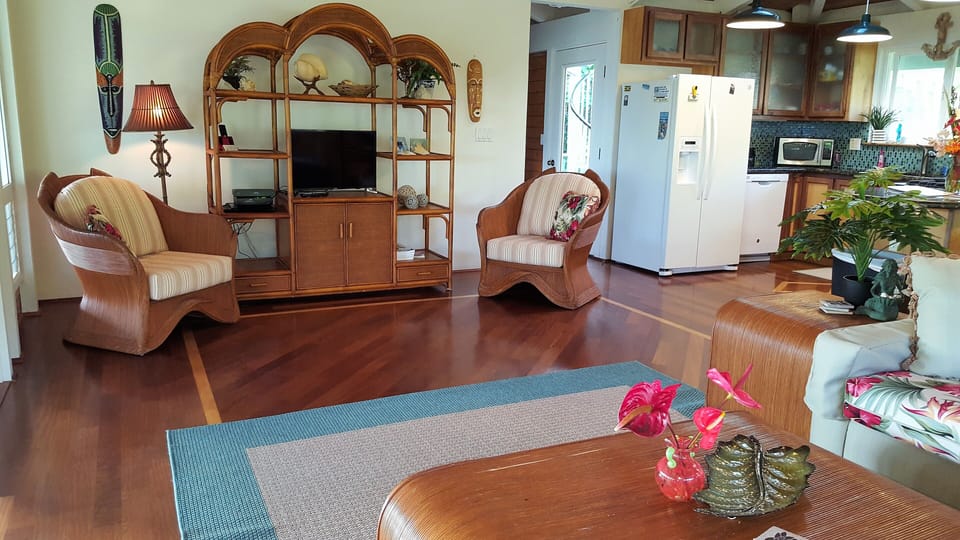 Living Room, Formal Indoor Dining & Kitchen