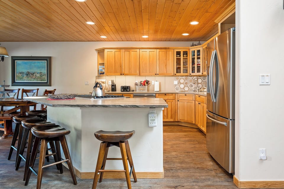 Spacious kitchen