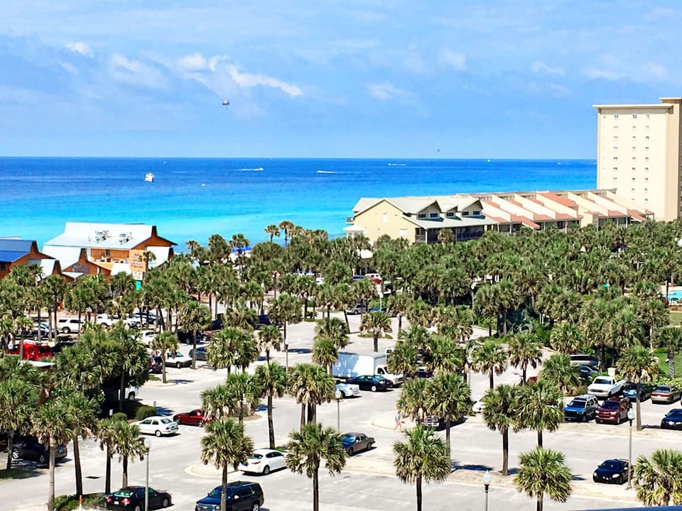 Gorgeous view from the balcony