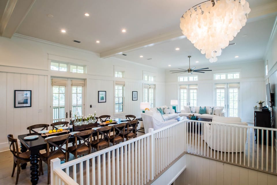 Second Floor: Open Floor Plan